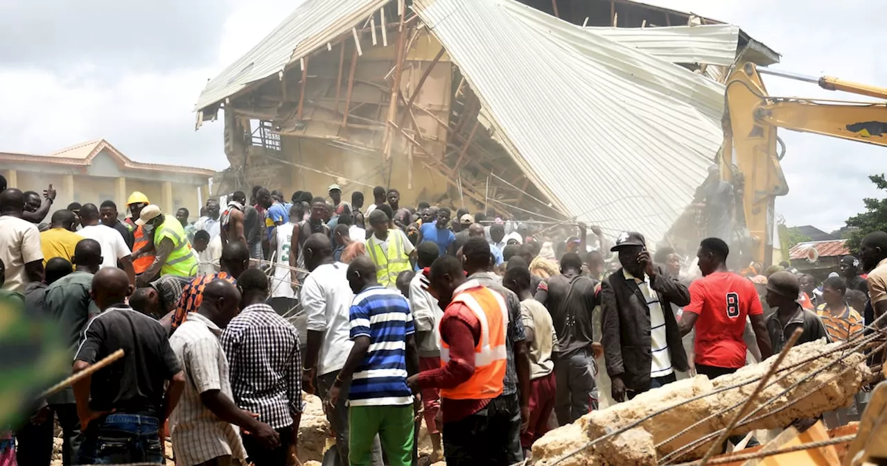 Twenty-two students killed after school collapses in Nigeria