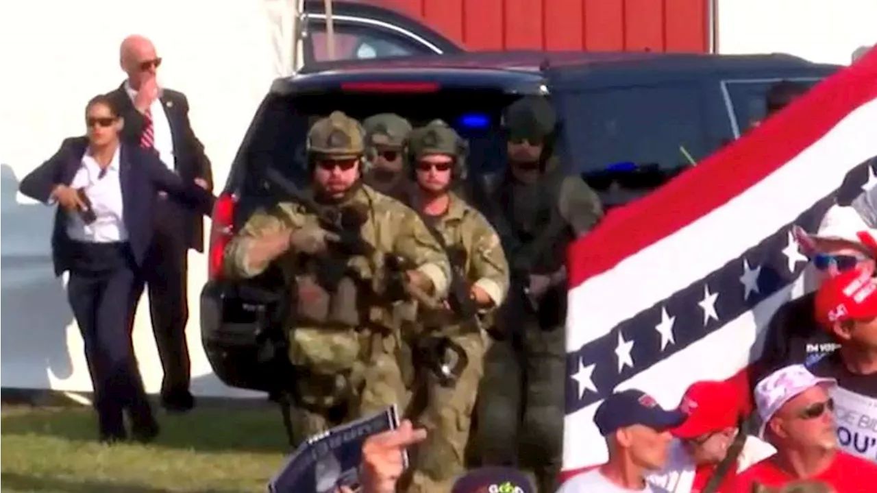 В СМИ сообщили об одном погибшем при стрельбе на митинге Трампа