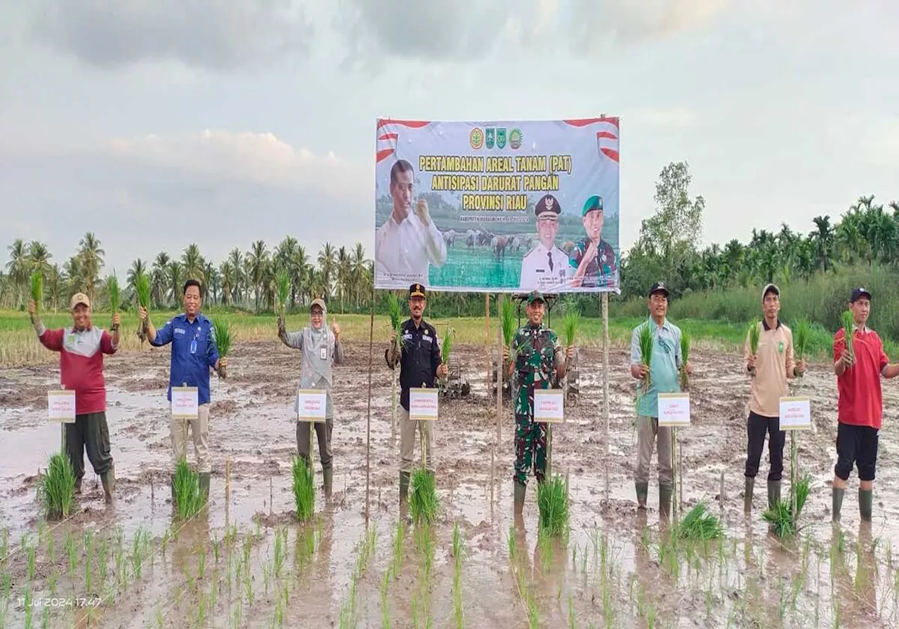 Antisipasi Krisis Pangan, Kementana Gerak Cepar Berikan Ratusan Pompa Air di Riau