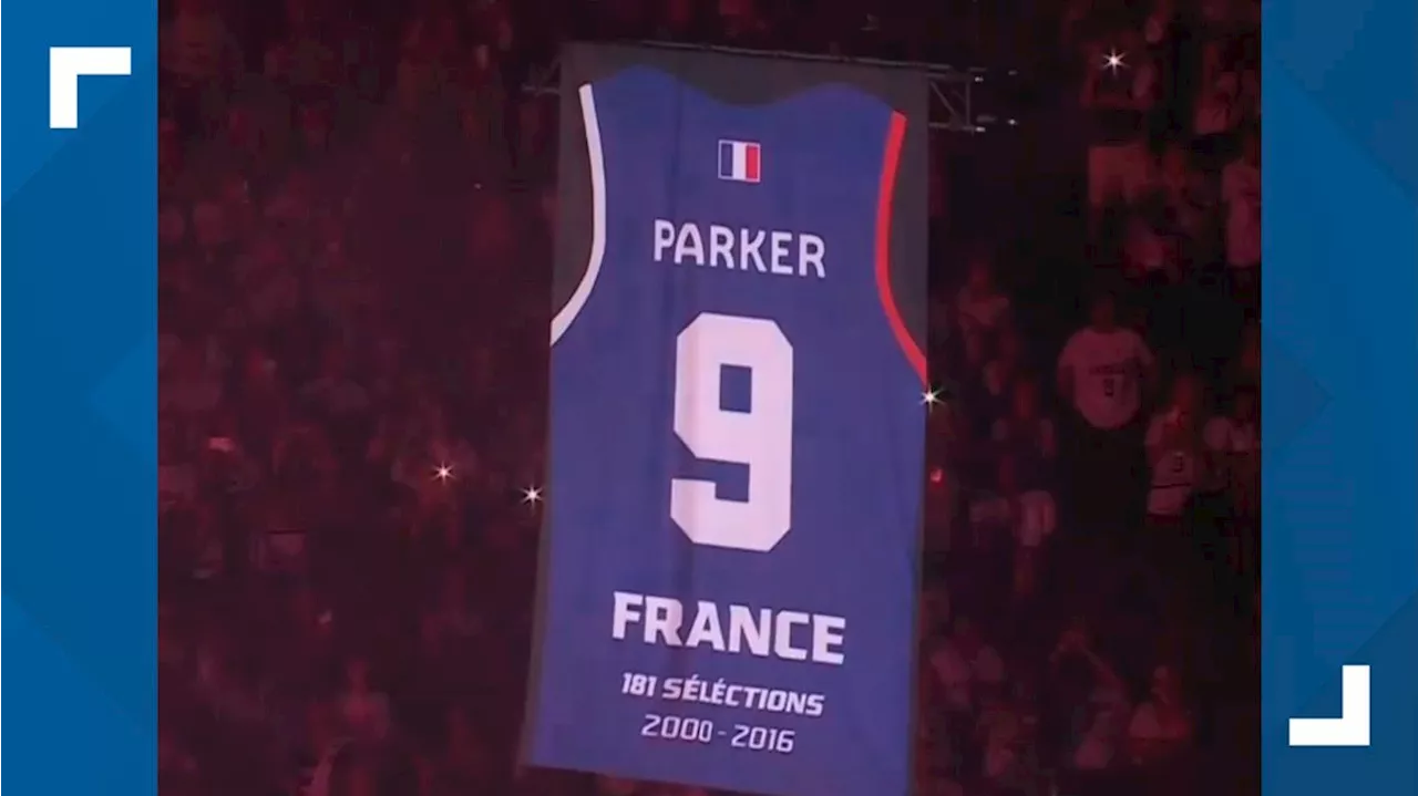 Watch: Tony Parker's French National Team jersey is retired