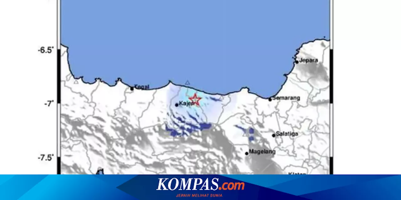 Gempa Dangkal M 3,0 Hari Ini Kembali Guncang Batang, Tidak Berpotensi Tsunami