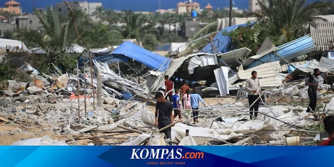 Israel Serang Kamp Pengungsi Al-Mawasi Gaza, 20 Orang Tewas, Banyak Korban Lain Sulit Dijangkau