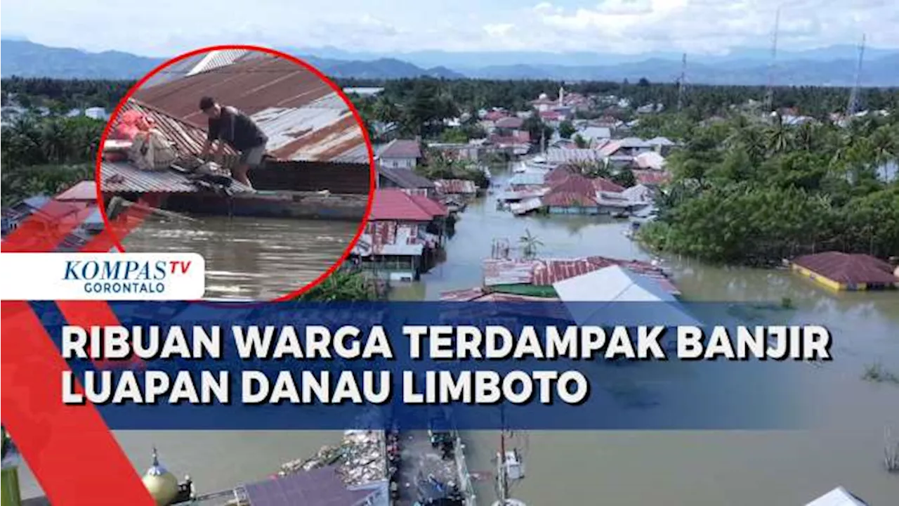 Lebih Dari 20 Ribu Jiwa & Ribuan Rumah di Kabupaten Gorontalo Terdampak Banjir Luapan Danau Limboto