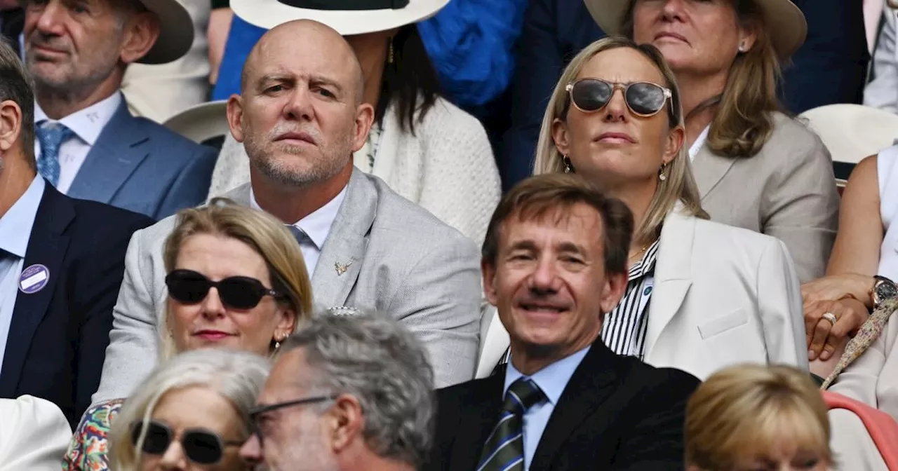 Affront? Zara und Mike Tindalls Sitzplätze in Wimbledon auf Abstand zu Camilla