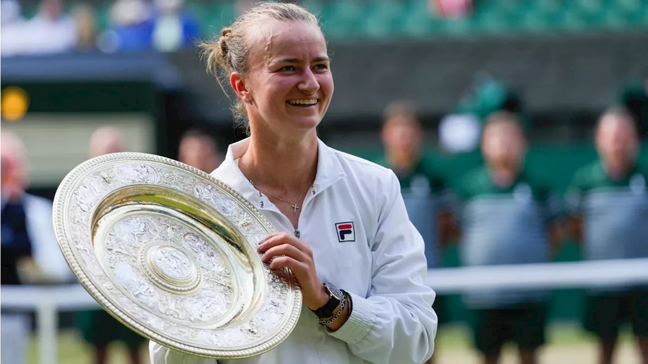 Barbora Krejcikova wins Wimbledon for her second Grand Slam trophy by beating Jasmine Paolini