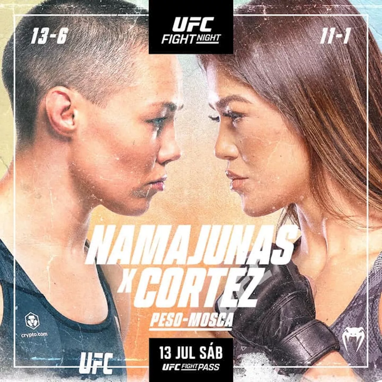 Namajunas x Cortez: onde assistir, horário e cards do UFC Denver