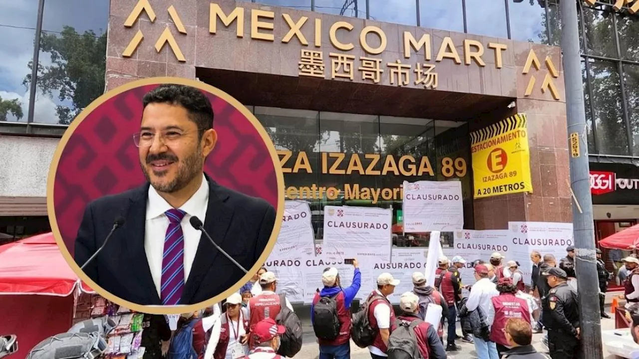 Plaza Izazaga: Martí Batres aclara por qué clausuraron la plaza de tiendas “chinas”