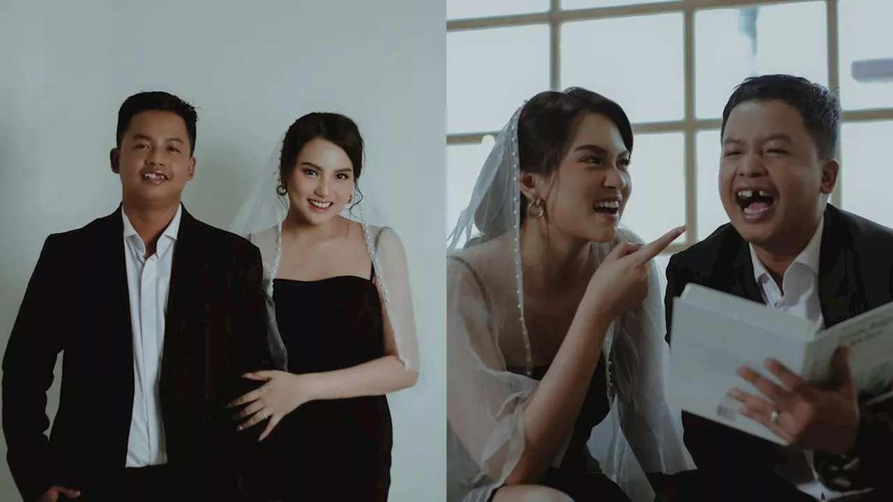 6 Potret Prewedding Dustin Tiffani dan Ditha yang Seru, Segera Menikah