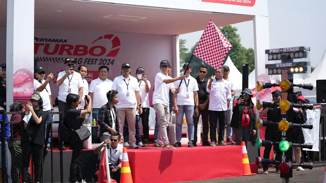 Dukung Olahraga Nasional, Pertamina Gelar Pertamax Turbo Drag Fest 2024