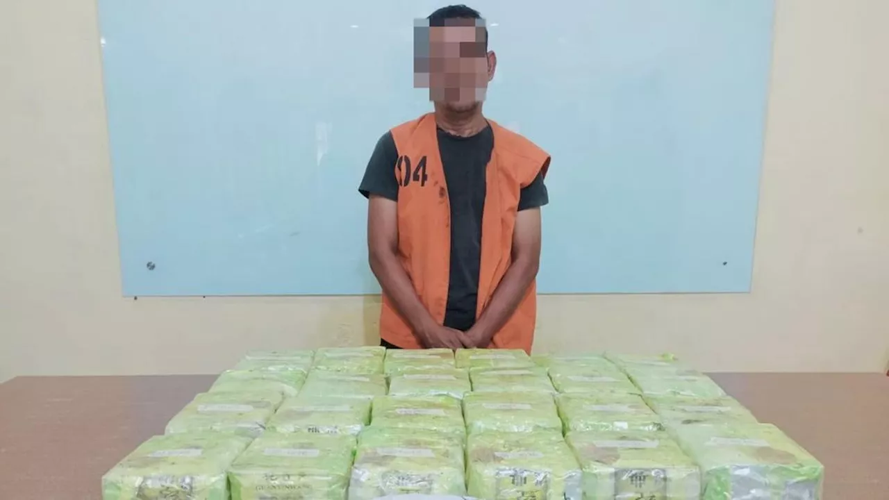 Penyelundupan 24 Kg Sabu Asal Malaysia Digagalkan di Perairan Asahan, 1 Pelaku Ditangkap