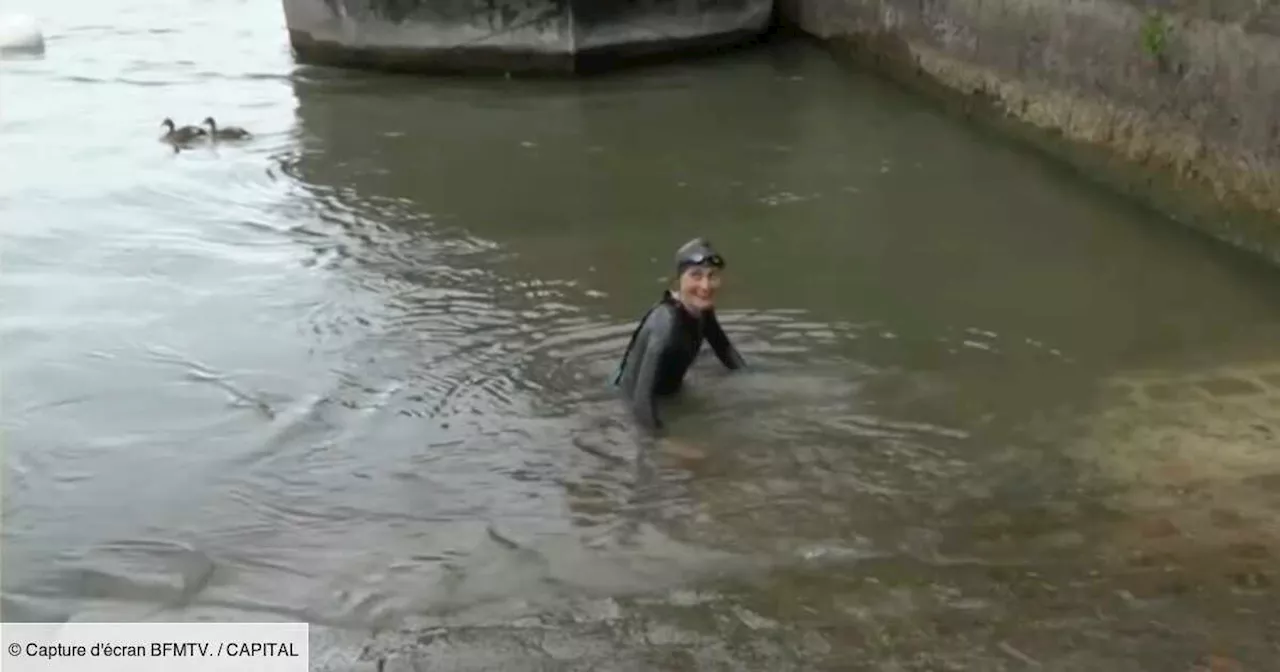 Baignade dans la Seine : à treize jours des JO 2024, Amélie Oudéa-Castéra s’est jeté à l’eau