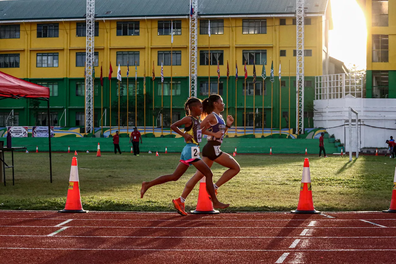 Two meters short: Palaro coaches lament substandard Cebu track oval