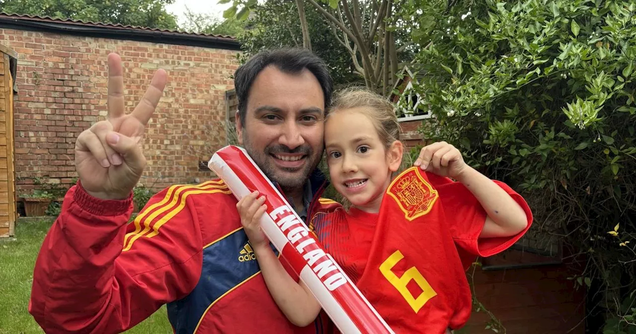 Anglo-Spanish families in England torn as they brace for Euros final