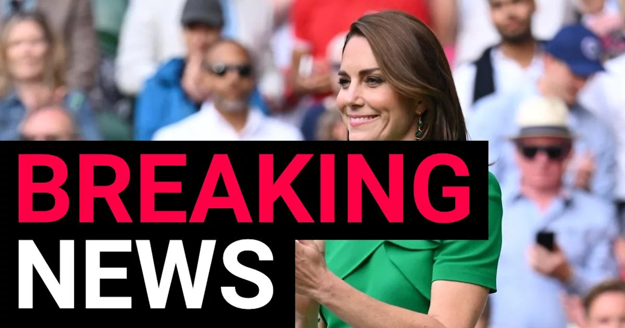 Kate Middleton will attend Men's Wimbledon Final