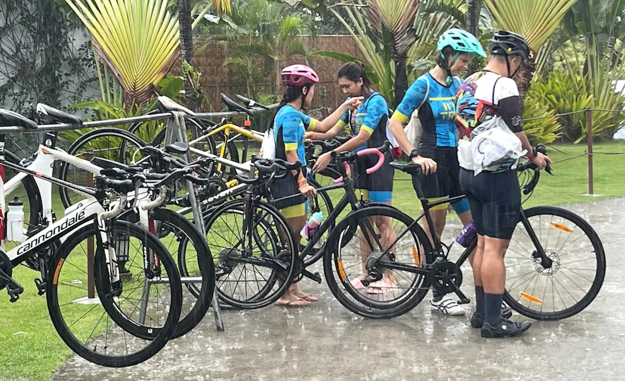 Triathletes face rain, rivalry as 5150 Bohol fires off