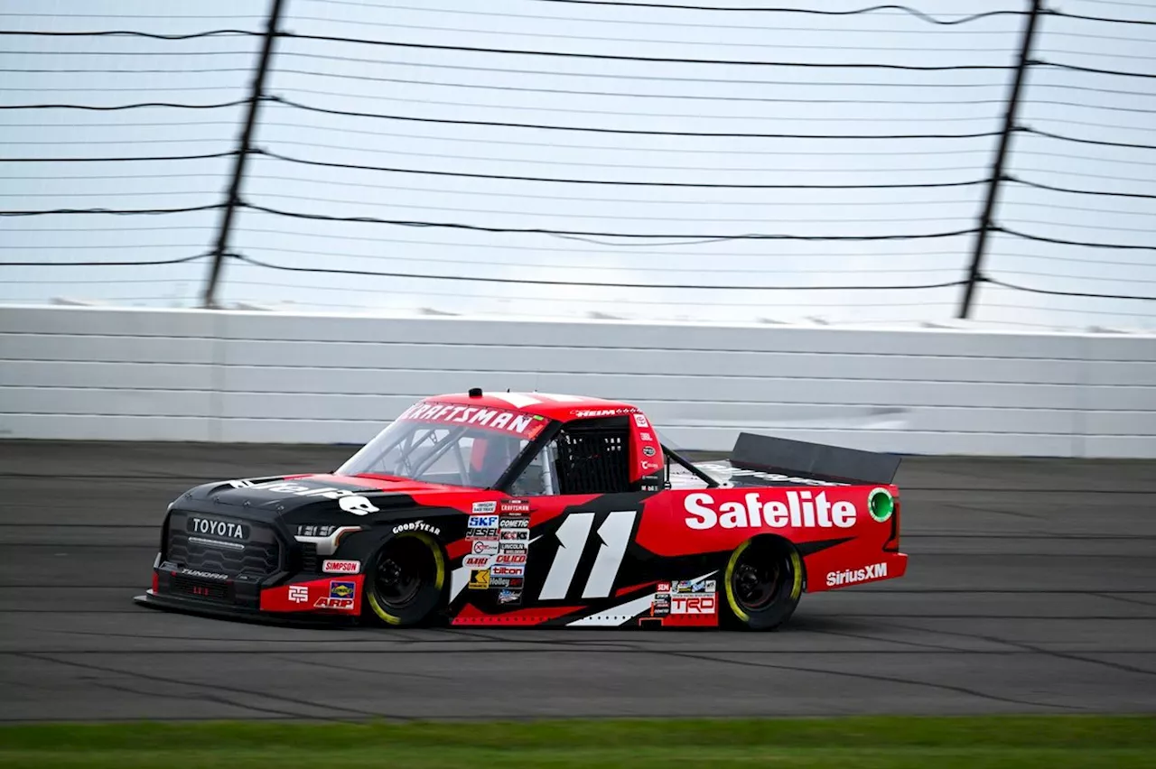 NASCAR Truck Pocono: Heim beats Enfinger in three-lap shootout