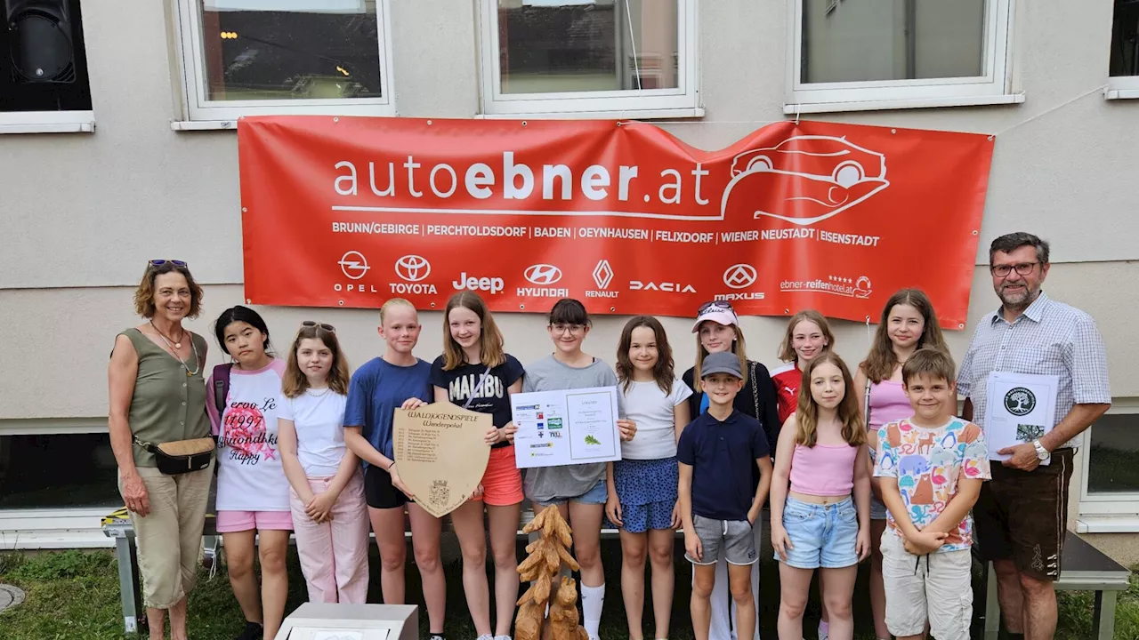 BG Babenbergerring Wr. Neustadt holt Bronze bei Waldjugendspielen