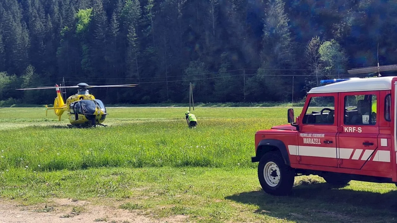 Biker (18) in Mariazell schwer verletzt