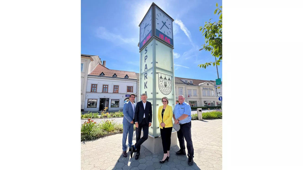 Korneuburger Hauptplatz hat ein neues Wahrzeichen