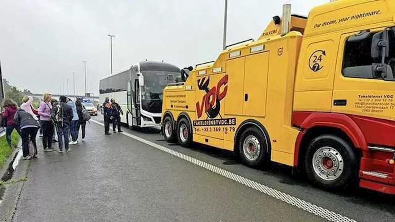 Belgische bus slaat op hol door kapotte cruisecontrol