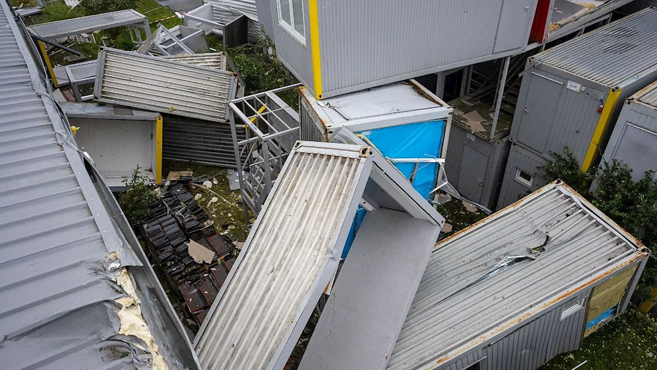 Nordrhein-Westfalen: DWD prüft Tornadoverdacht in Telgte