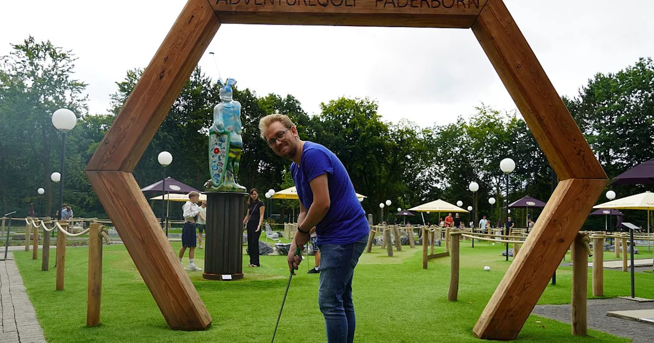 Selbstversuch: Abenteurgolfen mit Nervenkitzel in Paderborn