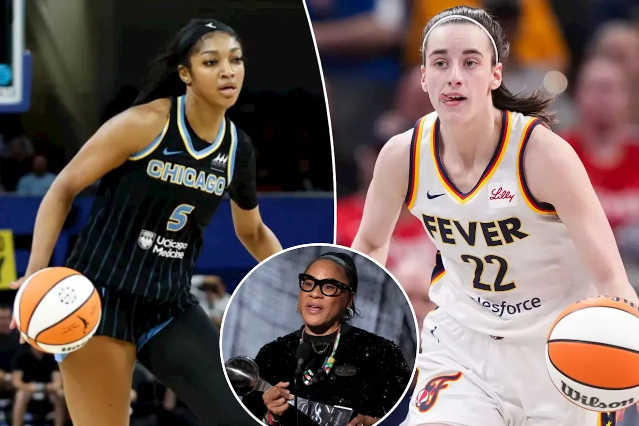 Angel Reese is WNBA Rookie of the Year right now with Caitlin Clark 'coming': Dawn Staley