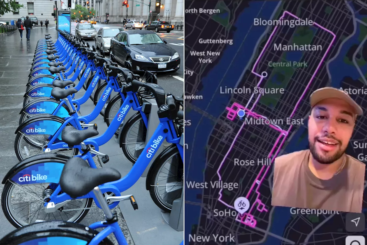 Citi Bike snatcher rides 38 miles around NYC, charging $80 to user's account