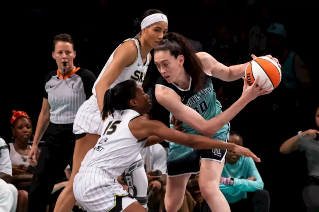 Liberty put Breanna Stewart injury fears at ease despite star sitting vs. Sky as Olympics loom