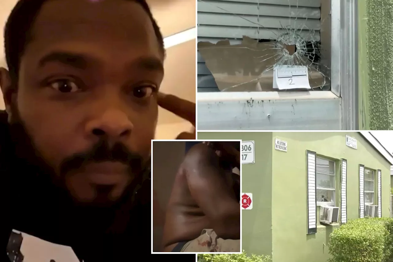 Whistleblower on alleged Bahamas police corruption shot during Facebook live stream in Florida apartment