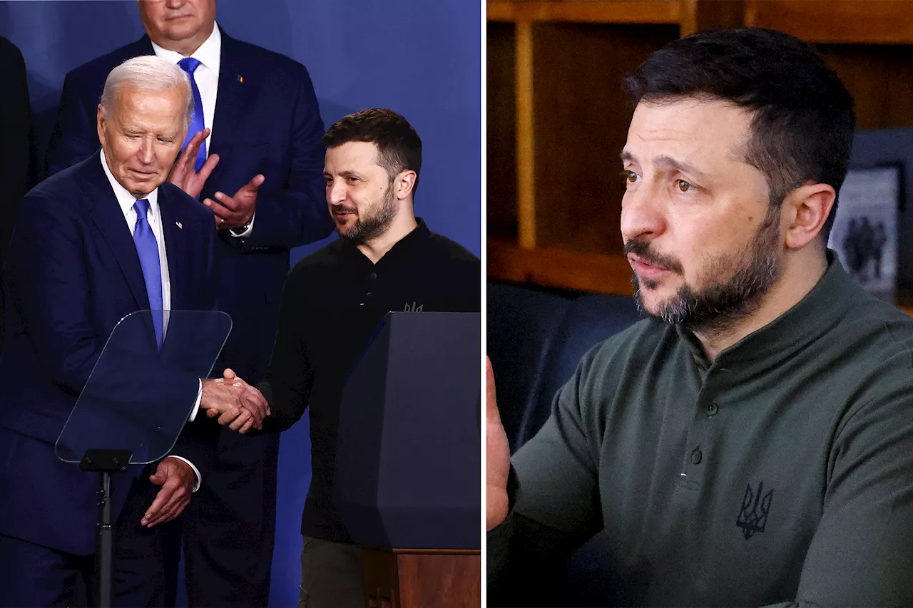 Zelensky shrugs off Biden's 'President Putin' flub