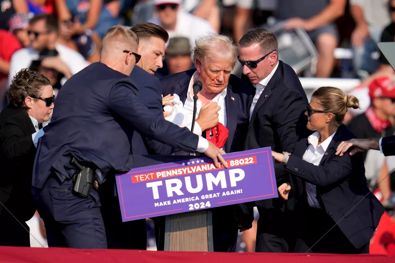 Trump hurt in shooting at Pa. rally; 2 dead, including shooter, official says