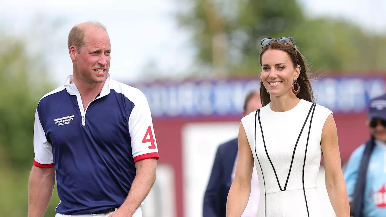 Prinz William ohne Prinzessin Kate bei Charity-Polo-Spiel