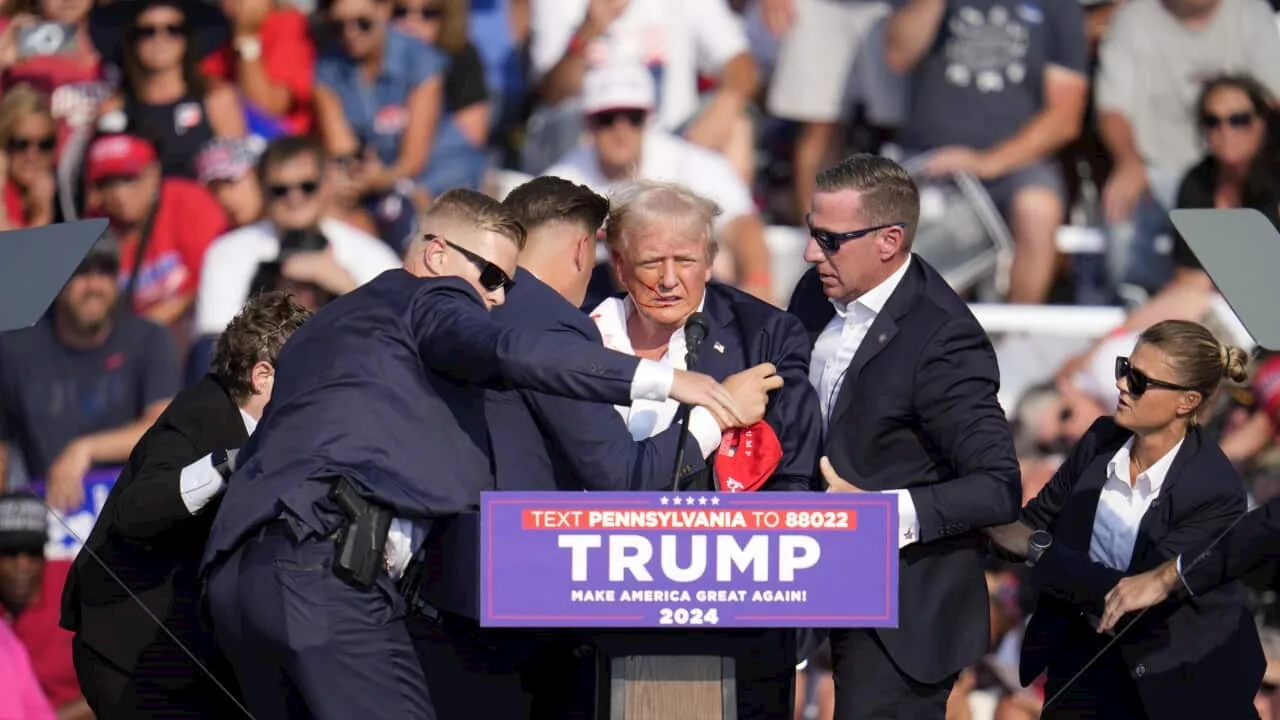 'Heinous act': Donald Trump says he is doing fine after shots fired at Pennsylvania rally