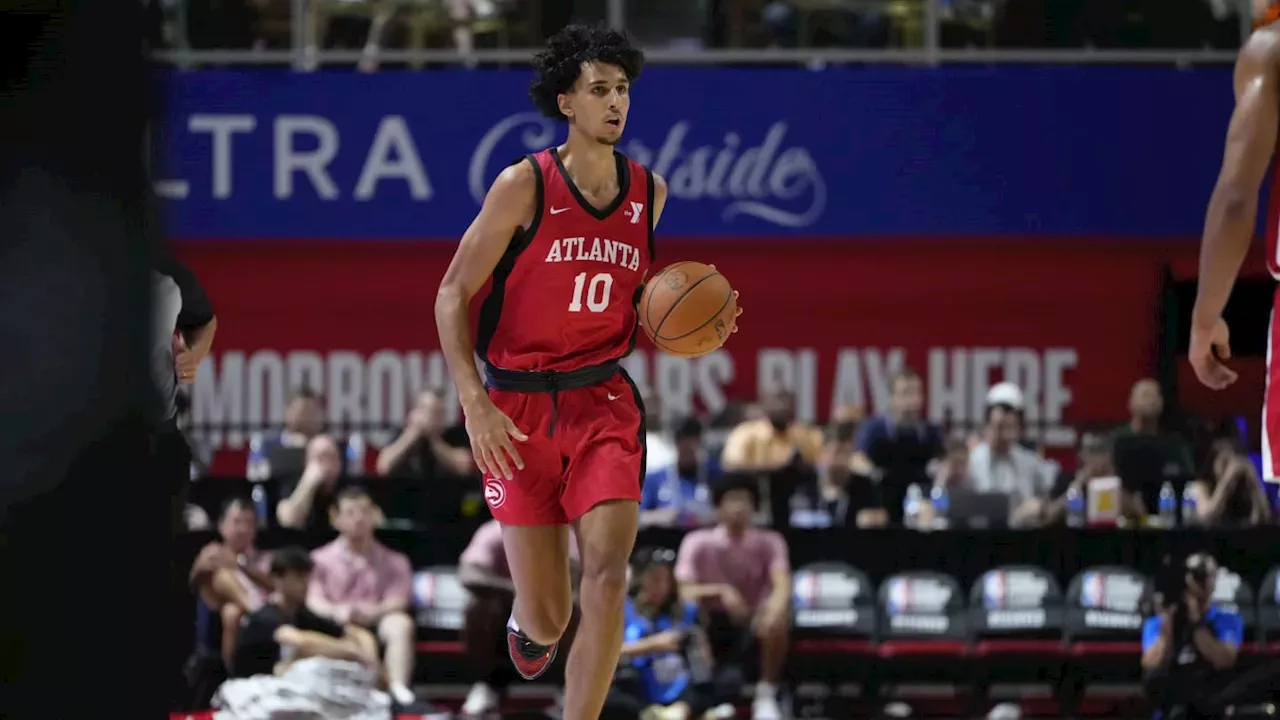 Zaccharie Risacher Scores 18 In Hawks Debut But Atlanta Loses To ...