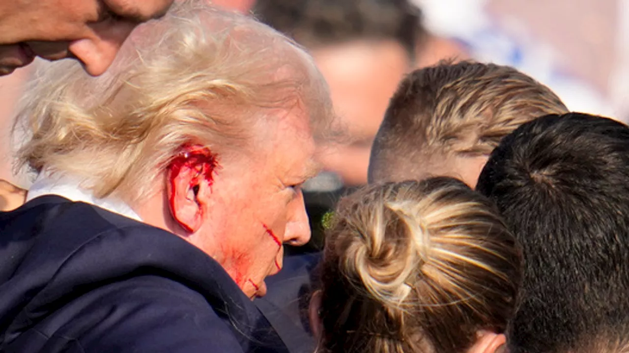 Trump shooting latest: 'Shooter and audience member dead' - as bloodied former president tells supporters to 'fight'