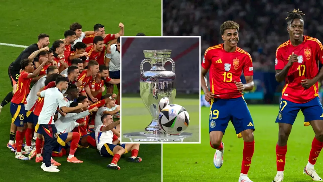 Every member of Spain's 26-man squad will receive huge bonus if they beat England in Euro 2024 final