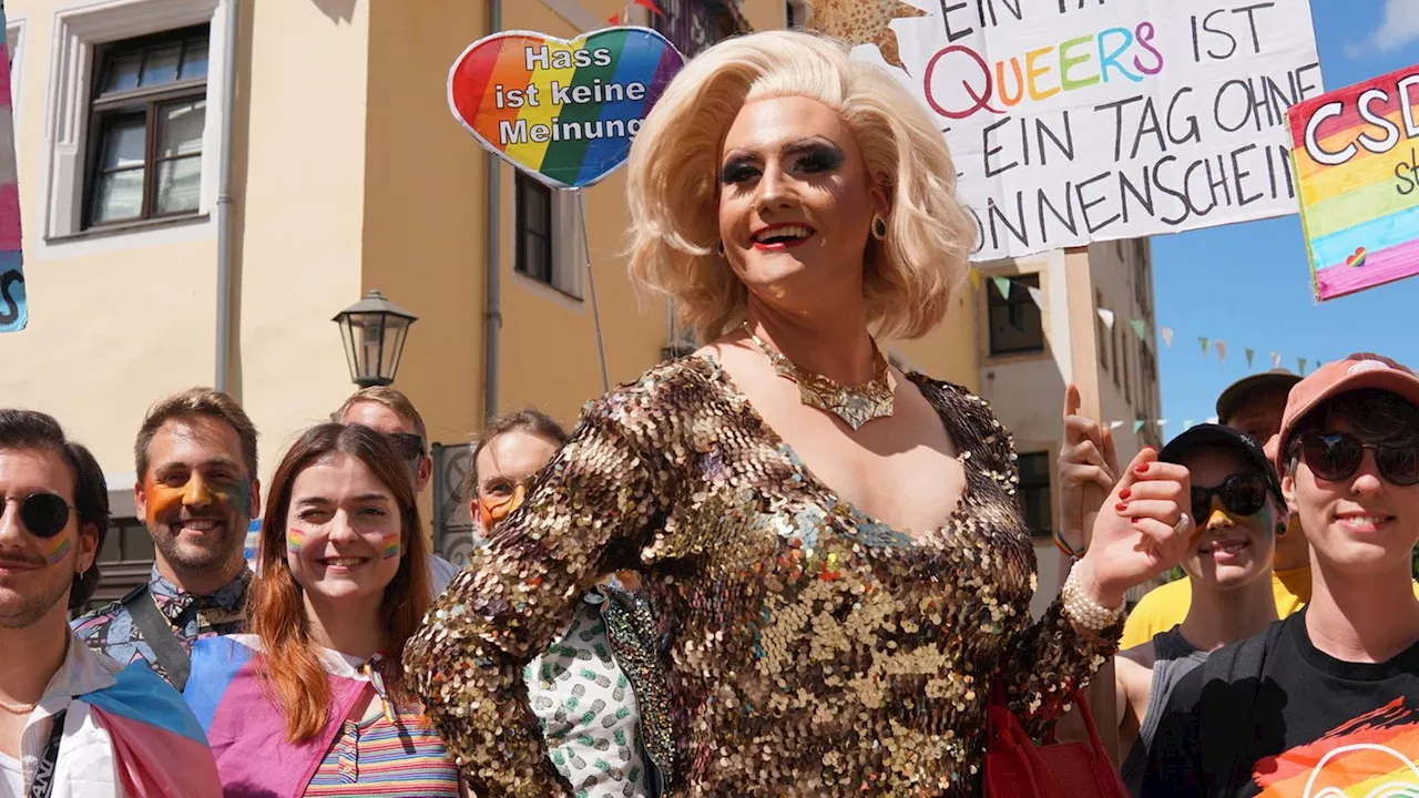 CSD in Pirna: Warum die Demo Unterstützung aus der Großstadt brauchte