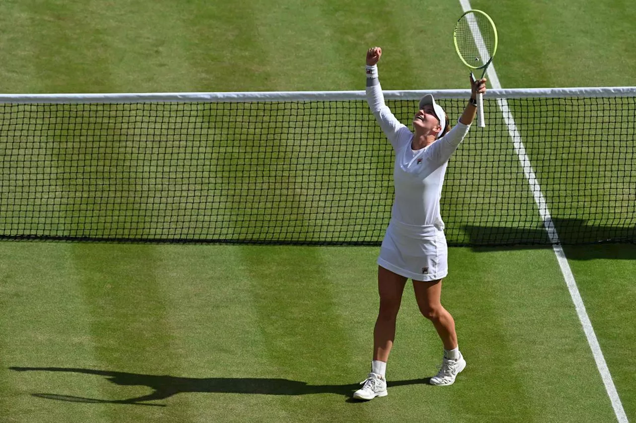 Tennis : la Tchèque Barbora Krejcikova remporte Wimbledon, son 2e titre du Grand Chelem