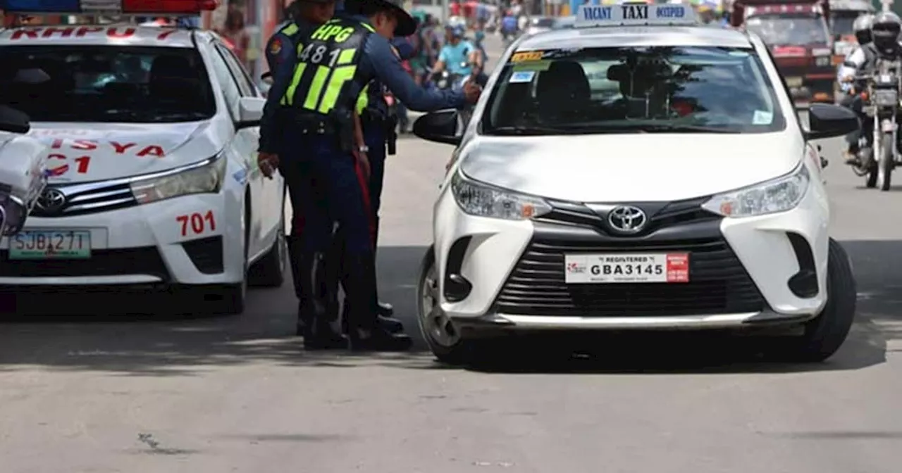 HPG 7 nangsusi sa mga taxi