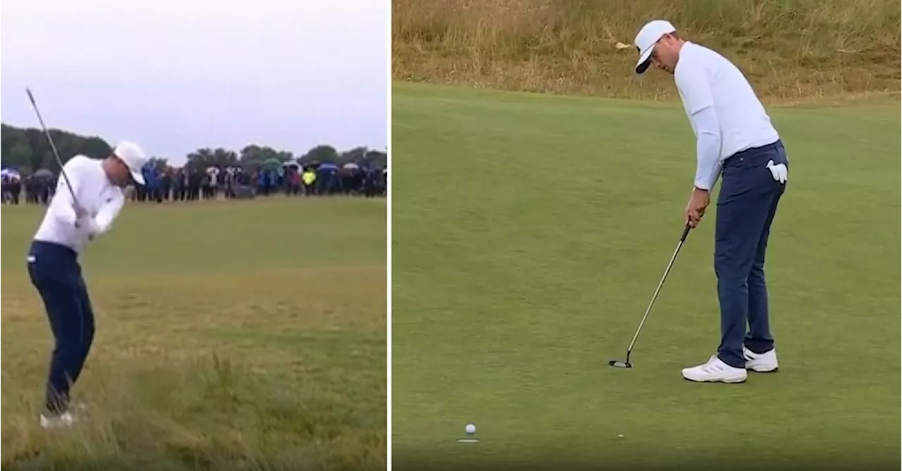 Golf: Ludvig Åberg i ensam ledning i Scottish Open på PGA-touren