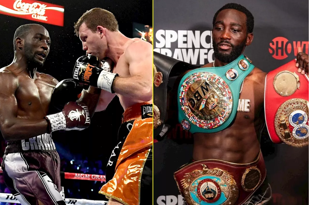 Terence Crawford floored Manny Pacquiao’s upset conqueror to become world champion and win ‘best fighter’ a...