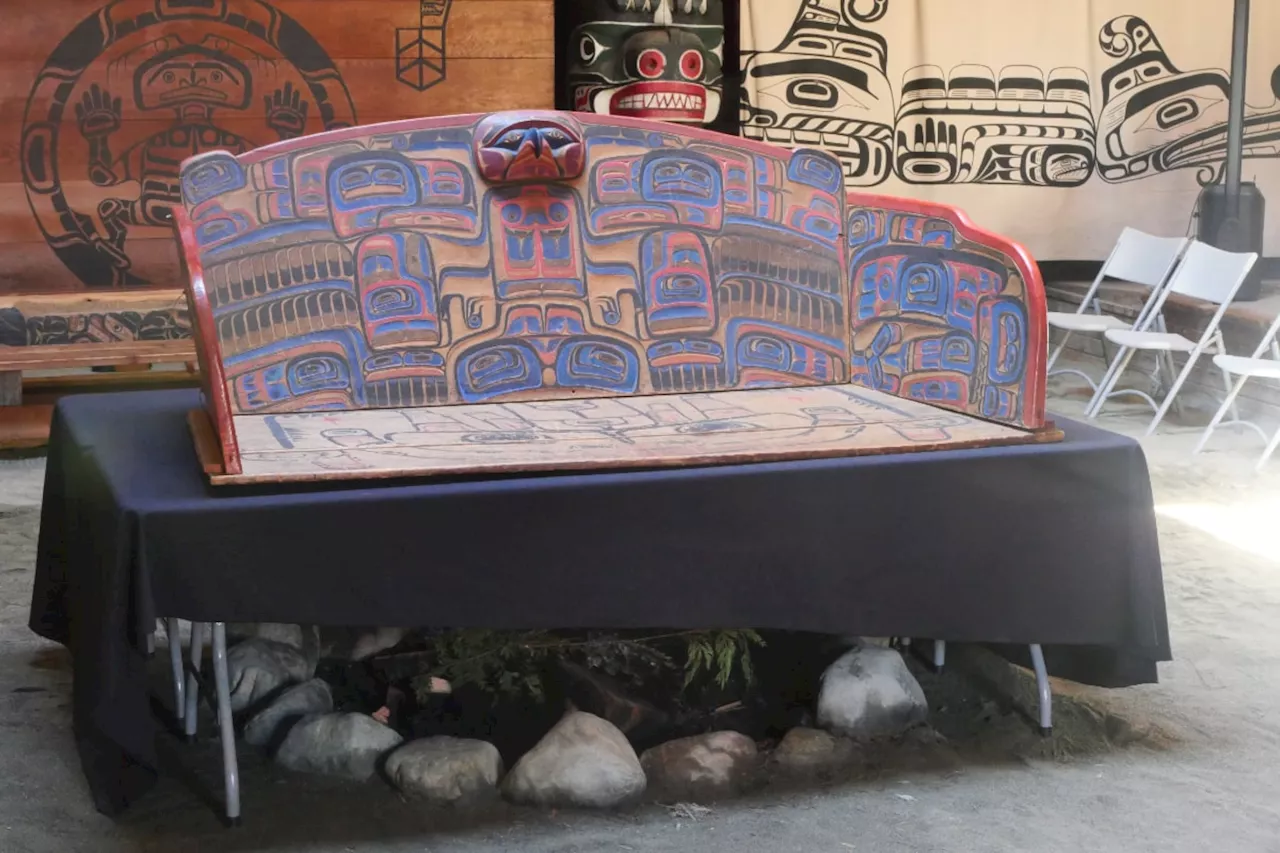 Over 100 years later, Chief's Seat returning to B.C.'s Heiltsuk Nation