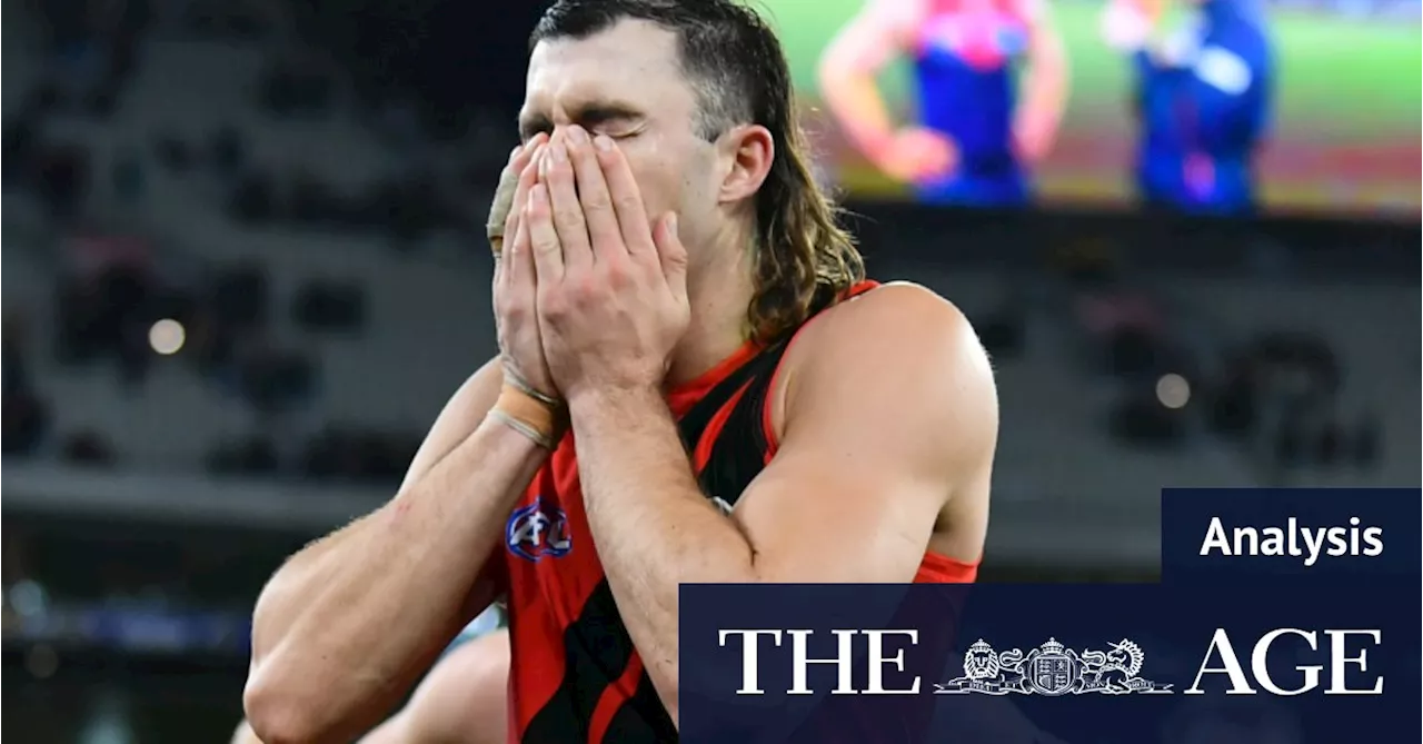 Bombers exposed as unworthy of the top-two spot on offer