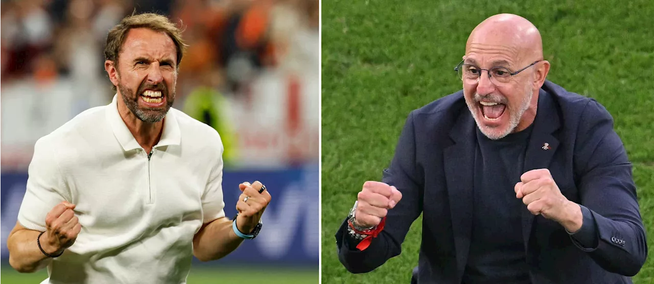 Spain and England go head to head in Euro 2024 final