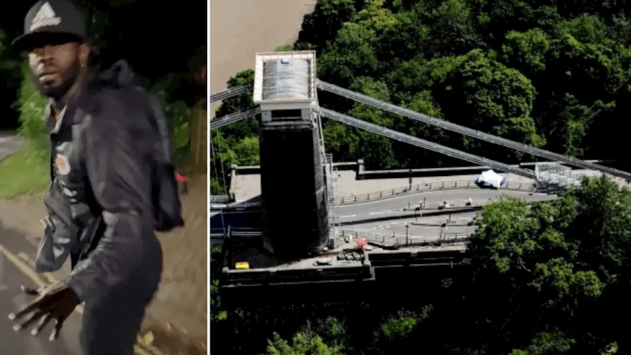 Suspect arrested in Bristol after human remains found in suitcase on Clifton bridge