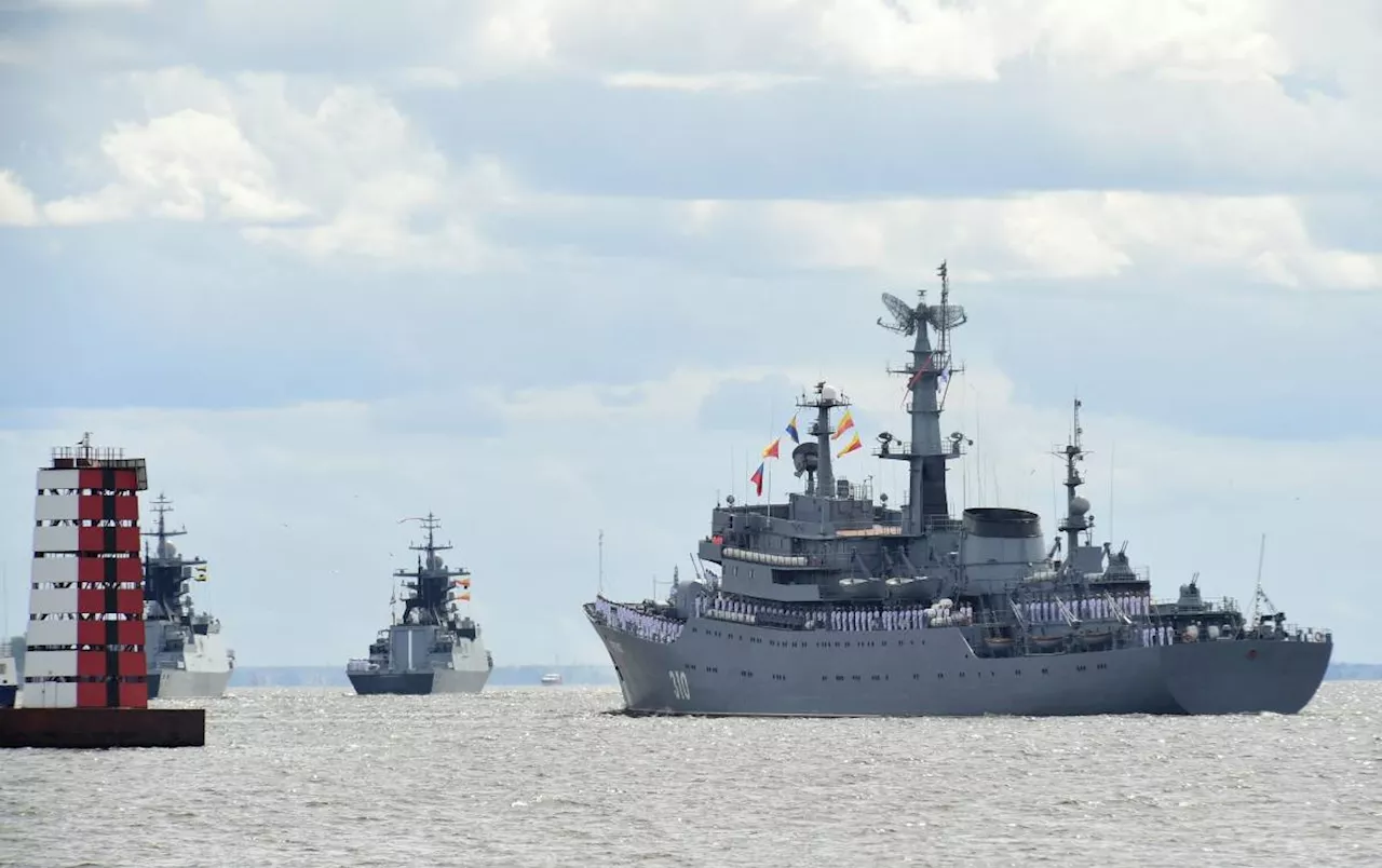 Two Russian warships in China for joint naval exercises