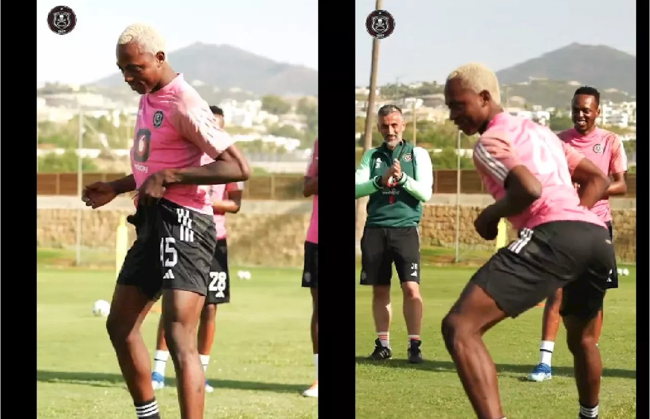 WATCH: Orlando Pirates’ new signing Gilberto shows off sleek dance moves