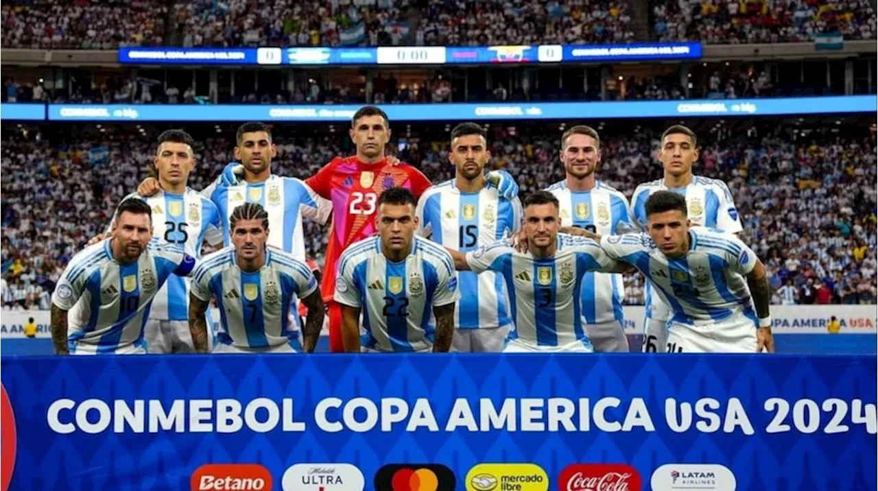 Lionel Scaloni Selección argentina vs Colombia, EN VIVO, por la final