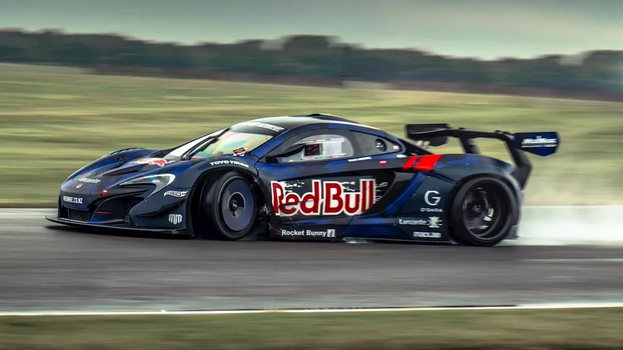 Say hello to the world's only McLaren P1 drift car